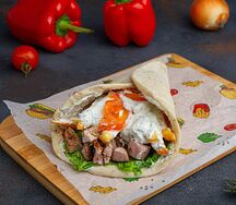 Шаурма по-гречески со cвининoй