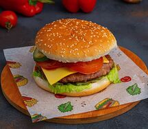Бургер с говядиной