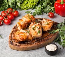 Шашлык из куриного филе