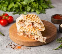 Шаурма с шашлыком из свинины стандарт