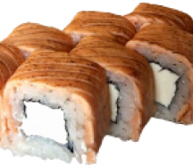 Опаленные роллы филадельфия