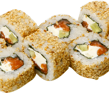 Горячие роллы филадельфия