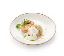 Куриные котлеты со сливочным соусом