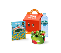 Кидз Комбо салат с книжкой Лабиринты