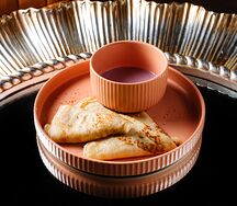 Блины заварные на кефире