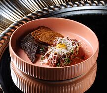 Тартар из мраморной говядины