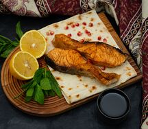 Шашлык из сёмги 