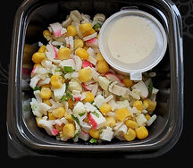 Салат Крабовый с домашним майонезом