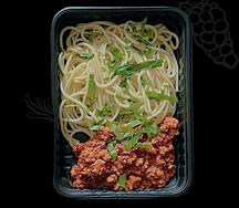 Спагетти Болоньезе с говяжьей мякотью