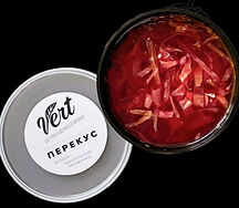 Борщ с мякотью говядины