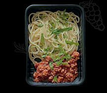 Спагетти Болоньезе из курицы