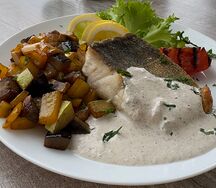 Стейк из судака