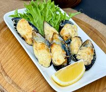 Мидии запеченные 