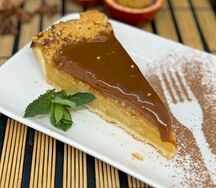 Яблочно-карамельный пирог