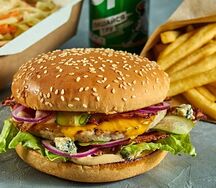 Бургер с курицей