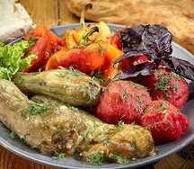 Овощи на мангале