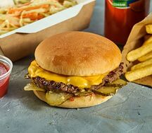 Бургер со свининой