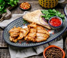 Цыпленок на гриле