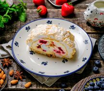 Меренговый рулет