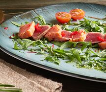 Ассорти татаки из лосося и тунца