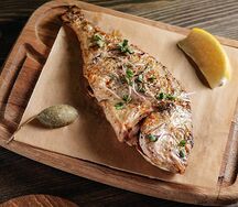 Дорадо на гриле