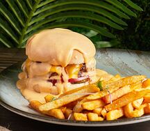 Сырный бургер