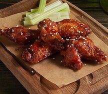 Крылья куриные в соусе BBQ