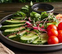 Овощная тарелка