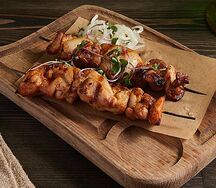 Шашлычок куриный на шпажке