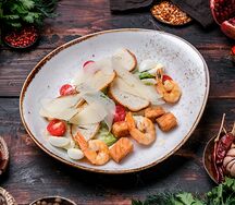 Цезарь с креветками