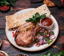 Шашлык из cвинoй корейки