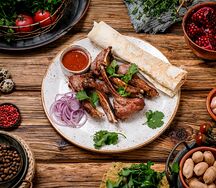 Шашлык из корейки барашка