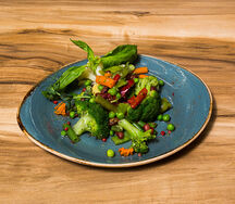 Отборные овощи на пару