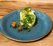 Картофельное пюре с зеленью