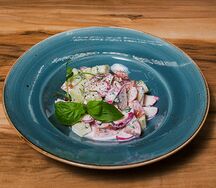 Салат Дачный со сметаной