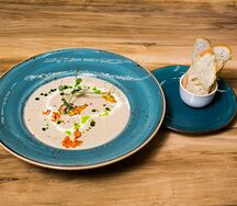 Крем-суп грибной