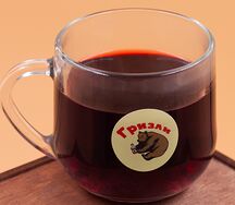 Чай с чёрной смородиной и лимоном