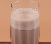 Молочный горячий шоколад