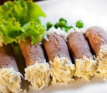 Рулетики из языка