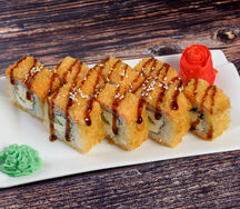 Ролл горячий Филадельфия темпура