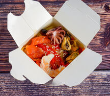 Вок Лапша с морепродуктами