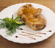 Свиная корейка с медом