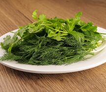 Ассорти из зелени