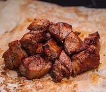 Шашлык из cвинoй шеи