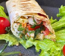 Шаурма вегетарианская