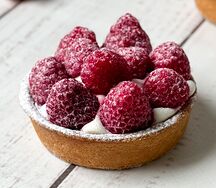 Малиновая тарталетка