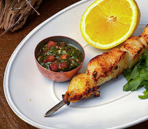 Волжский шашлык из судака