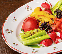 Свежие овощи с грядки