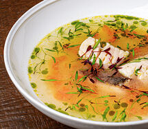 Волжская уха на судаке