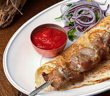 Шашлык из свиной шеи